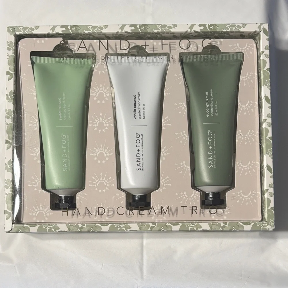 Sand + Fog Hand Cream Trio Set
